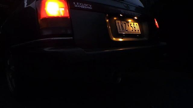 Subaru BF5 VZ Legacy Exhaust смотреть онлайн