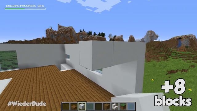Minecraft: How to Build a Large Modern House Tutorial (Easy) #30 +Interior In Desc смотреть онлайн