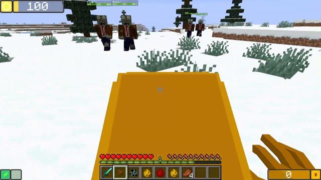 [Minecraft]PVZ Mod For JE - 0.4 Trailer