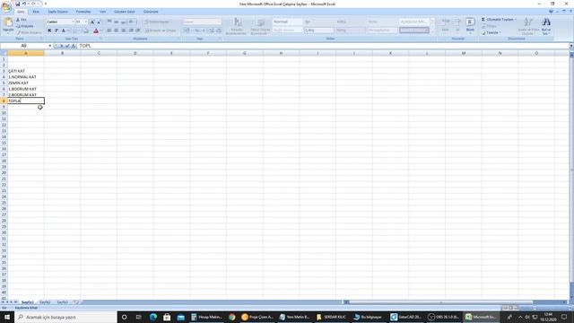 Microsoft Office Excel , Autocad Otomatik İnşaat alanı Hesaplama, Pratik Autocad смотреть онлайн