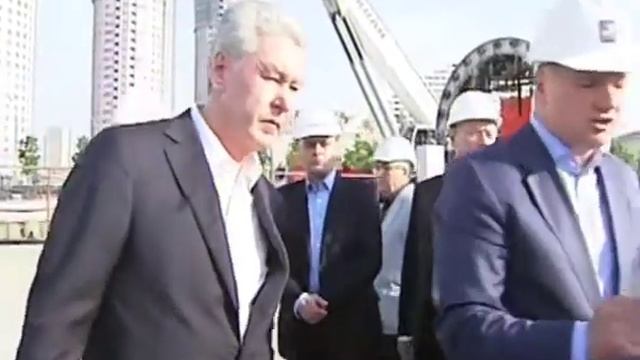 Строительство станции метро "Ходынское поле" смотреть онлайн