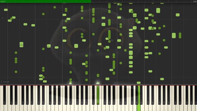 KITTEH KITTEH Scatman But It's MIDI (Auditory Illusion) | Scatman Piano Sound