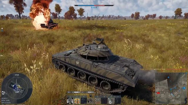 VIETNAM TANK IN YOUR WW2 GAMES - M551(76) in War Thunder смотреть онлайн