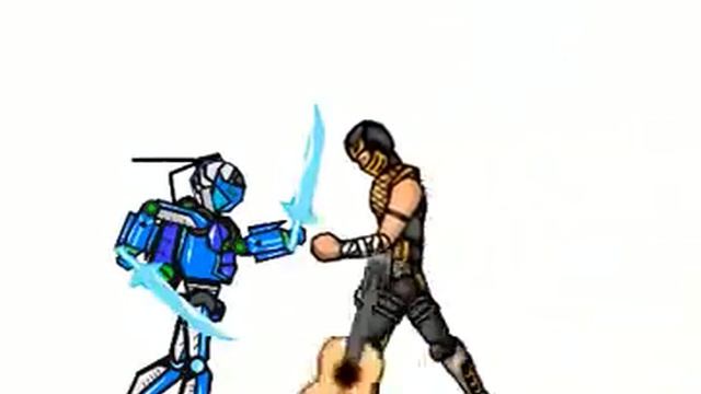 Кибер саб-зиро против скорпиона смотреть онлайн