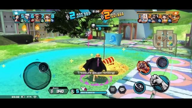 6* MAXED Onigashima LUFFY(Still Great Defender!) SS League Gameplay | One Piece Bounty Rush смотреть онлайн
