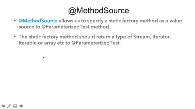 Sources of Arguments - @MethodSource annotation in Parameterized Tests смотреть онлайн