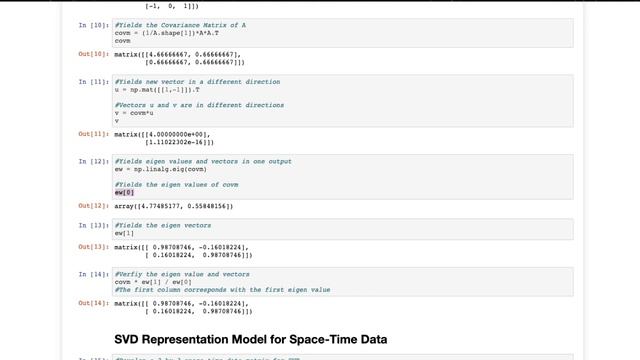 Climate Mathematics: Chapter 4: Matrix Algebra & SVD смотреть онлайн
