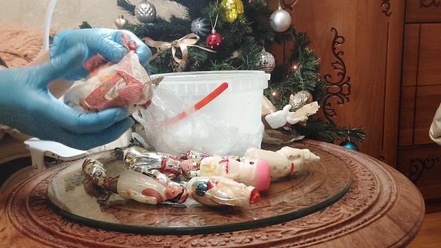 ????? с Новым годом и Рождеством ❤️❤️❤️ распаковка# елочные игрушки СССР #барахолка смотреть онлайн