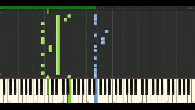 Depeche Mode - Fly On The Windscreen [Piano Tutorial] Synthesia | passkeypiano смотреть онлайн