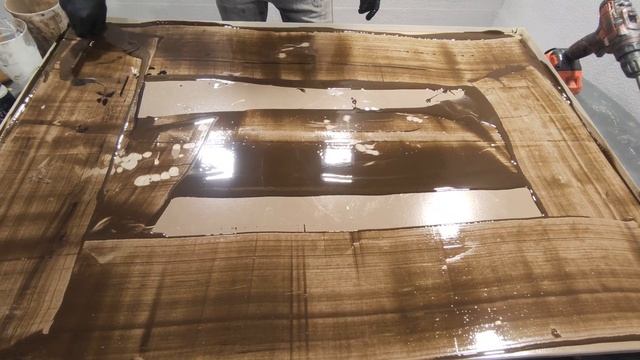 Столешница под натуральный камень. Своими руками. Процесс шаг за шагом. Набор №21 смотреть онлайн