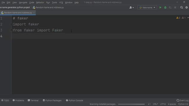 Random Name and Address Generator by Using Python - Python projects for beginners in English. смотреть онлайн