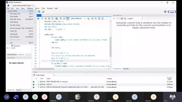 Introduction to MySQL LOOP Statement смотреть онлайн