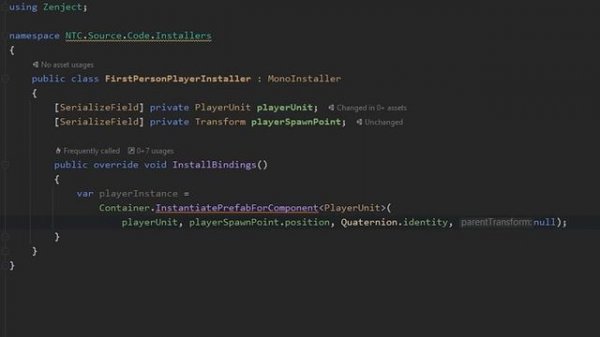 Подробный урок по Zenject в Unity. DI Container