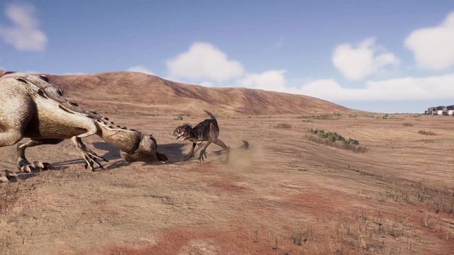 BARYONYX RUDY FROM ICE AGE IN JURASSIC WORLD EVOLUTION 2!!! смотреть онлайн