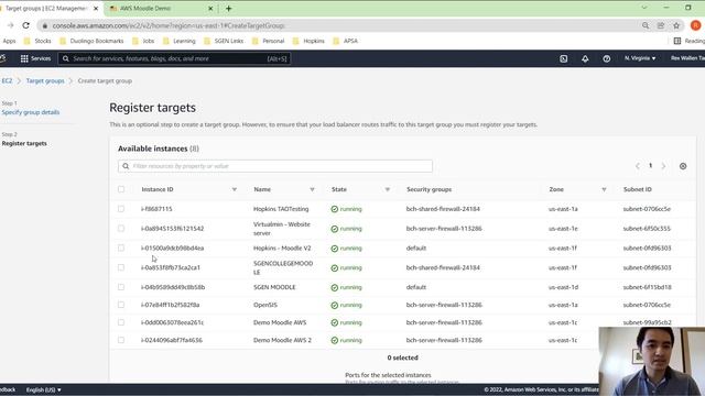 Enterprise Moodle on AWS: Video 6 - AWS ALB, AMI (Load Balancer, Images) смотреть онлайн