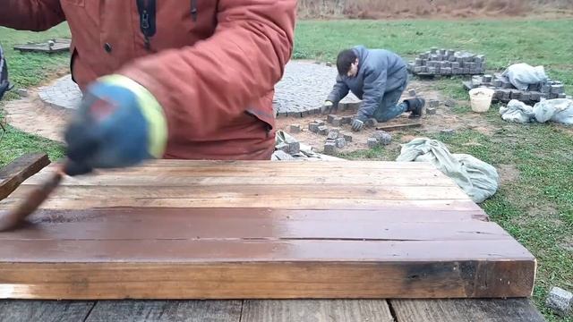 Простая крышка для уличной печи смотреть онлайн
