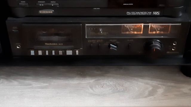 Кассетная дека Technics M13. "Технология - Песни ни о чём". Pioneer VSX-417. Jamo C-407. смотреть онлайн