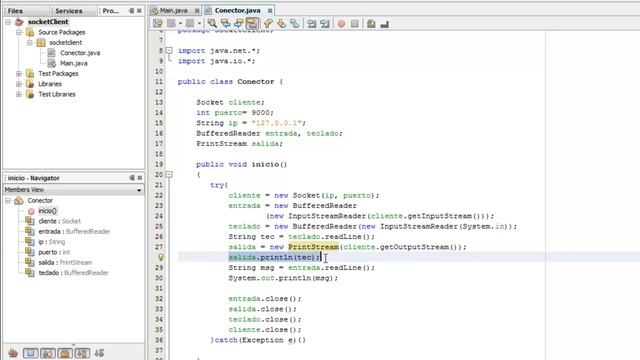 25. Comunicación con Sockets en Java (2/2) смотреть онлайн
