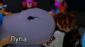 Котик Игроман и Котенок Лайк //Смешные моменты \\Роблокс паук