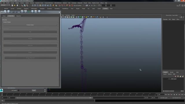 Maya Python Auto Rig Project Midterm progress смотреть онлайн