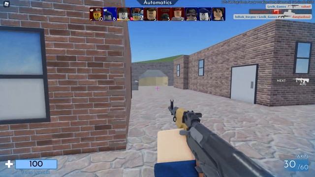 СМОЖЕТ ЛИ Новичок Победить в Роблокс Арсенал Левик в Roblox Arsenal смотреть онлайн