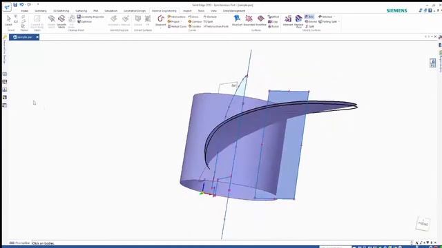 Reverse Engineering A Propeller with EinScan 3D Scan Data and Solid Edge Software смотреть онлайн