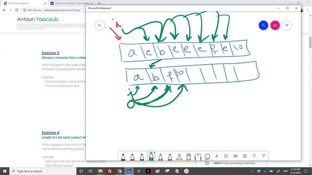 Algorithmics & Programming - Exercise - Remove a character from a string смотреть онлайн