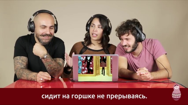 Итальянцы смотрят мультфильм "Ограбление по-итальянски" смотреть онлайн