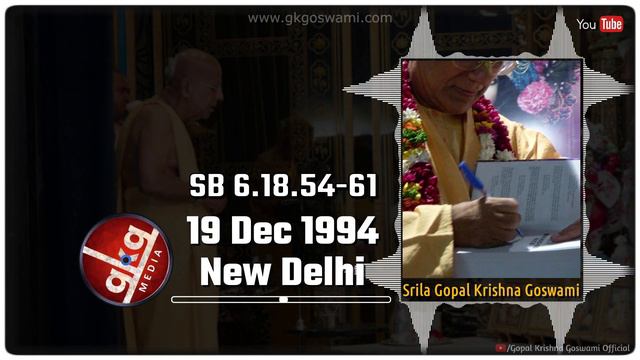 The Privilege to Struggle for Krishna | SB 6.18.54-61 | 19 Dec 1994 | Śrīla Gopāl Kṛṣṇa Goswāmī смотреть онлайн
