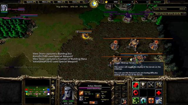 Warcraft 3 Reforged | War of Races | Death Knight смотреть онлайн