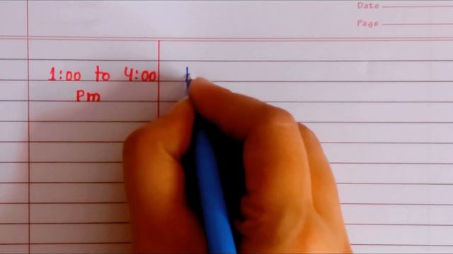 Summer Vacation TimeTable|Summer Holidays Timetable |summer Vacation Timetable For Students