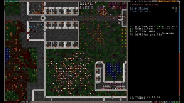 Dwarf Fortress Tiny Tutorials: Making Clothing with the in-game Job Manager смотреть онлайн