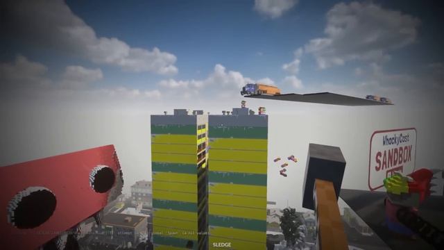 Crashing Cars Into Boxy Boo - Teardown Mods Multiplayer смотреть онлайн