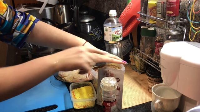 Куриные Бёдрышки с Гречкой в Духовке))) смотреть онлайн