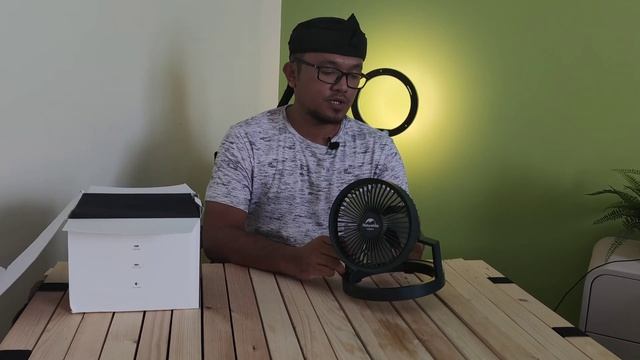 Naturehike NH21ZM003 Outdoor Fan Lamp | Kipas dan lampu Portable Outdoor смотреть онлайн