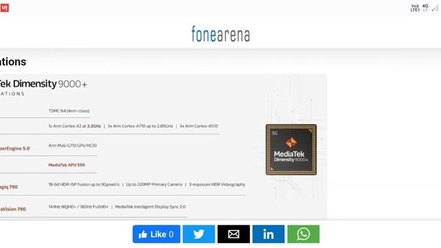 MediaTek Dimensity 9000+ announced: 5% faster CPU, 10% faster GPU || смотреть онлайн