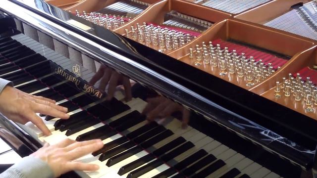 Shigeru Kawai SK-7 Grand Piano смотреть онлайн