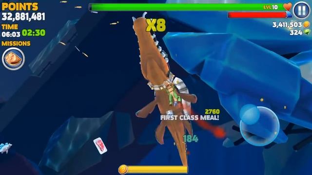 (NEW) TITANIC TICKET ! ARCTIC OCEAN - Hungry Shark Evolution смотреть онлайн