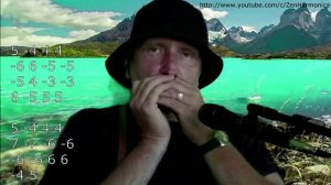 Джеймс Ласт "Одинокий пастух" на губной гармонике С + табы