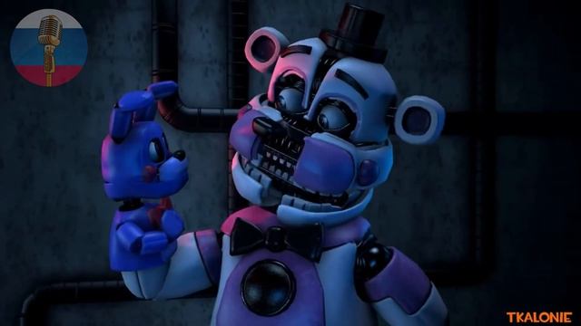 Фредди VS Фантайм Фредди (FNAF Security Breach Animation)