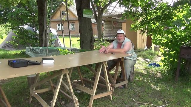 Отправляемся в Колионово на постройку общественной бани смотреть онлайн