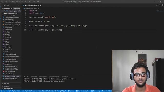 What is warp perspective and How to use warp perspective using OpenCV Python || Hindi смотреть онлайн