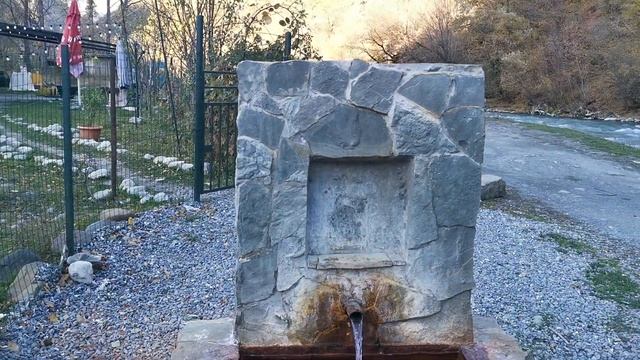 Путь в Пасанаури. часть 4. Белая Арагви. Источник целебной воды. смотреть онлайн