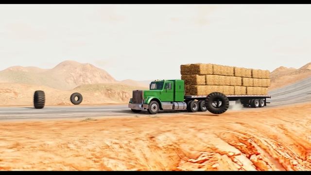 BeamNG Drive - BigRigs vs RoadRage #3 смотреть онлайн