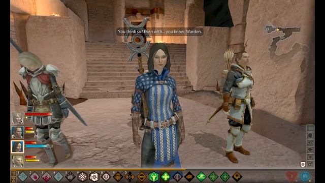 Bethany Flirts Sebastian Banter - DA2 Legacy DLC смотреть онлайн