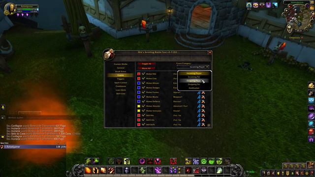 Guia De Addons #7 Configurando O Mik Scrolling Battle Text (2020)