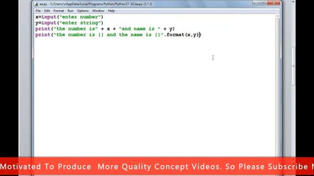 Formatting String in Python | Python format() function & String Padding смотреть онлайн