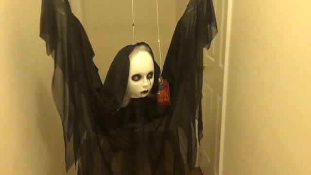 (Gemmy/Sunstar) Halloween 2018 Floating Black Dress Bride (Remake)