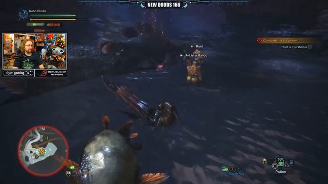 YOU SEE IT, YOU KILL IT: Max Plays - MONSTER HUNTER WORLD (Ep 2) смотреть онлайн