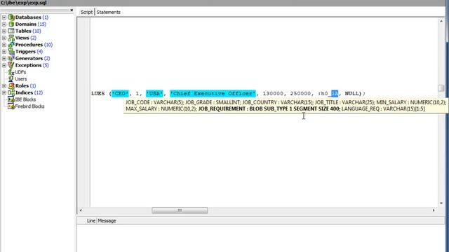 Tutorial 10, part 3: IBExpert Extract Metadata смотреть онлайн